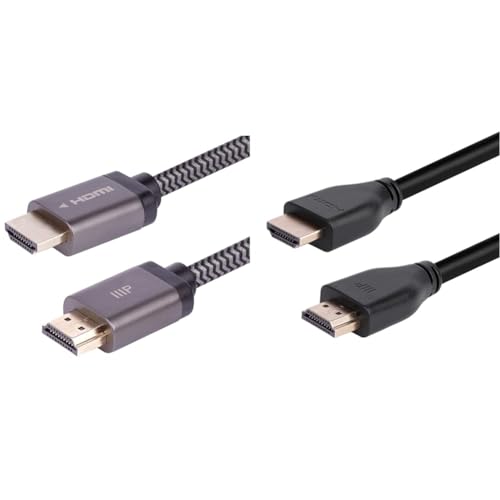 Image of Monoprice Ultra High Speed HDMI 2.1 Cable - Braided, 8K@60Hz, 48Gbps