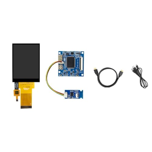 Bloepum 2.8-Inch Mini Split Screen -Compatible Display 480x640 Resolution Full View RGB IPS Universal Capacitive Touch Touch