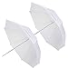 UNPLUGGED STUDIO (2pack) 43inch Translucent Umbrella (Fiberglass Rib) UN-049