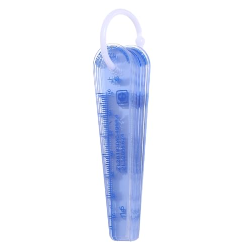 Calibre de espesores plástico transparente Uonlytech de 20 piezas para puertas cortafuegos