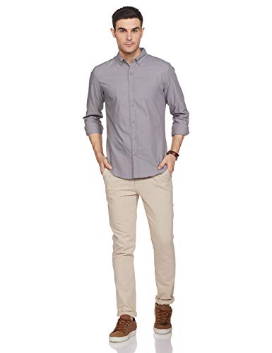 Image of United Colors of Benetton Men's Cotton Slim Fit Shirt