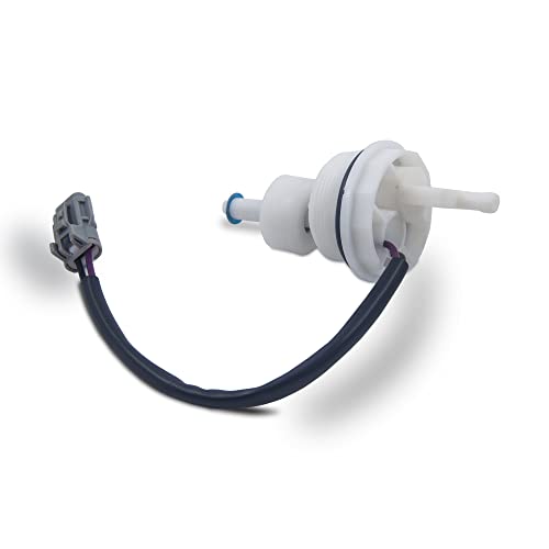 Autoacc Water in Fuel Indicator Sensor, Fuel Filter Sensor Compatible with 2001-2011 Silverado Sierra Truck 2500 2500HD 3500 3500HD 6.6L V8 Duramax Diesel Engine Fuel Filter (12-Sided)