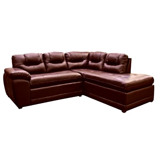 Sala Esquinera de Piel marca CONFORTOPIEL
