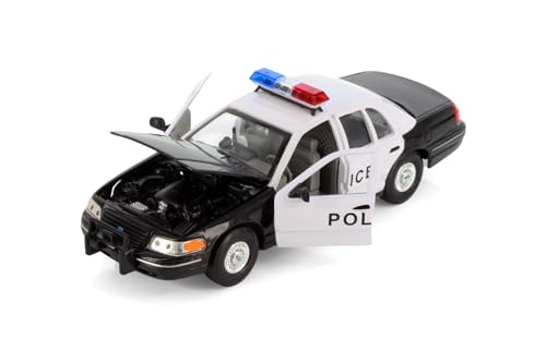 1999 Crown Victoria Police Modelo a Escala 1:24 miniatura 3