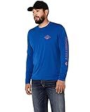 HOOEY Captain Habitat Bamboo Long Sleeve T-Shirt Navy/org