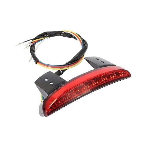 Luz trasera de freno roja para viajes en moto Touring y rutas urbanas en bicicleta