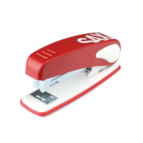 SAX Design Hefter 239, Bürohefter rot, 25 Blatt, Sax