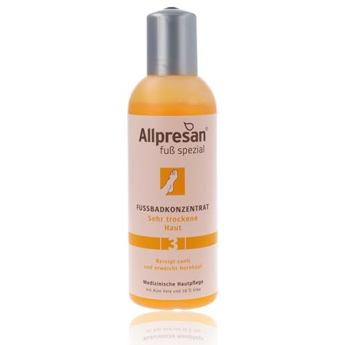 Allpresan Fuß spezial Nr. 3 Fußbad-Konzentrat für sehr trockene Haut - reinigt sanft und erweicht Hornhaut, 150 ml (1)
