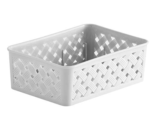 Cesto organizador Rattan 21x19x6,5cm