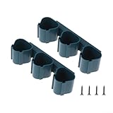[Archiviazione compatibile] Specificamente progettato per batterie da 8 V e 12 V, questo supporto può ospitare vari modelli, fornendo una soluzione di archiviazione dedicata per i tuoi strumenti e attrezzature.