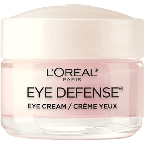 L'Oreal Paris Dermo-Expertise Eye Defense Eye Cream with Caffeine and Hyaluronic Acid 0.5 oz