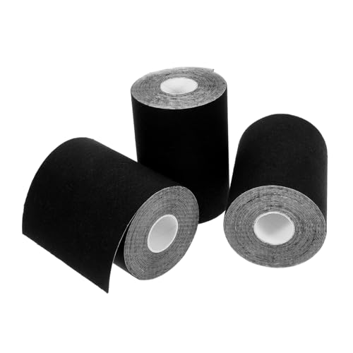 PRETYZOOM 3pcs Muscle Tape Chest Tape for Sports High Elasticity Roll for Shoulder Knee and Joint Pain Relief