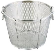 UK 18-8 Punching Fry Colander Deep 16.5 inches (42 cm) with Reinforced