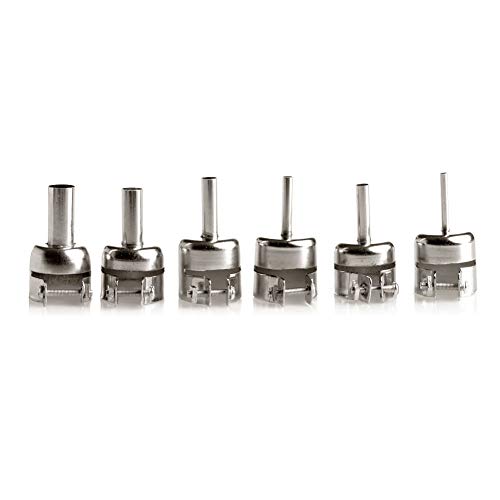 6Pcs Circular Nozzles Hot Air 3/4/5/6/8/10mm