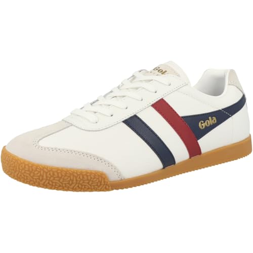 Image of Gola Equipe Suede - Sneakers for Men - Contrasting Wingflash - Heel Return - Durable Cupsole - Low Silhouette