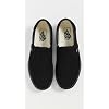 Black/Black Vans Slip-On