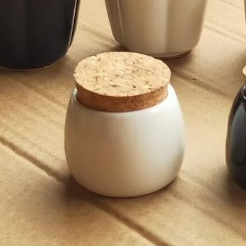 Recipiente doble de porcelana para arte de uñas 2 en 1 miniatura 5