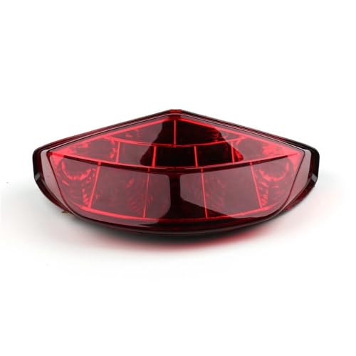 Feu stop motocyclette Monster clignotants LED intégrés pour être visible
