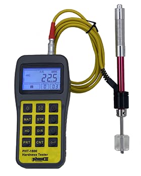 Accusize Industrial Tools Phase II+, Gear Teeth Hardness Tester with Dl Impact Device, Nist Traceable, Pht-1840