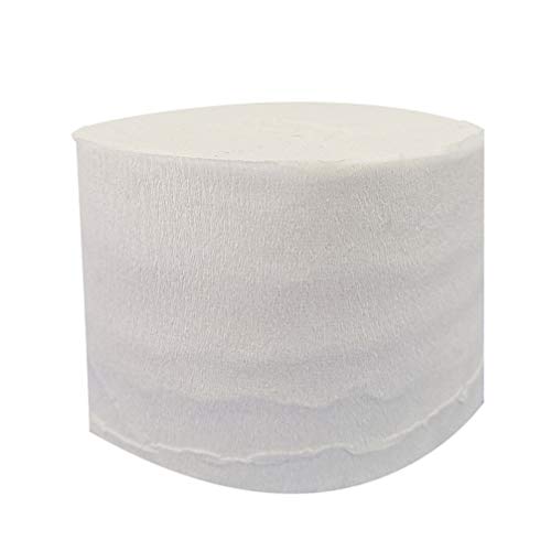 Tofficu Christmas Decor 12 Pcs Crepe Paper Rolls Colored Streamer Paper Party Decorations For Birthday Wedding Festival Ornament Supplies (White+ Red+ Royal- Blue) Halloween Decor #TOP5