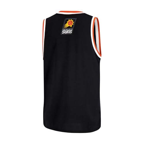 Image of Ultra Game Men's NBA Official Super Soft Sleeveless Tank Top Muscle T-Shirt - Black