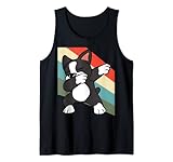 Photo Gallery boston terrier cane dabbing dab ballare vintage retrò canotta Photo Gallery boston terrier cane dabbing dab ballare vintage retrò canotta