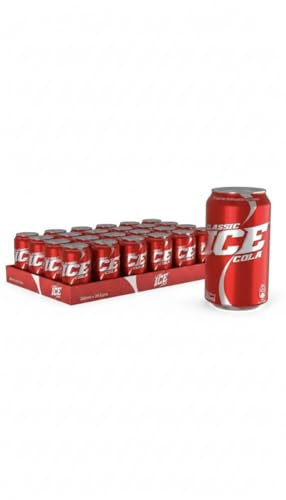 Ice Mojito Sparkling Soft Drink 330ml x 24 Cans Refreshing Mint & Lime Flavoured Beverage Alcohol-Free Ready to Drink Perfect for Everyday Refreshment - By MegaAisle (Ice Cola Classic)