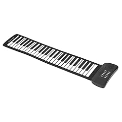 Roll Up Piano, Clavier Pliable Piano Basses Lourdes USB Alimenté par Batterie Son Surround 4D Multi Fonction pour Voyage… - Les Beatles, Paul McCartney, John Lennon, RIngo Starr, George Harrison