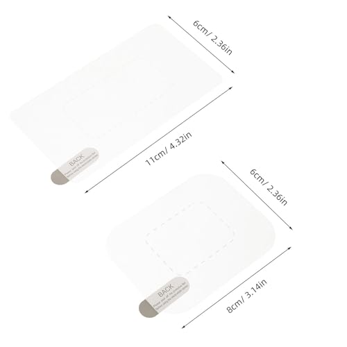Películas electrostáticas adhesivas para cámara de coche, protector transparente de vidrio 2