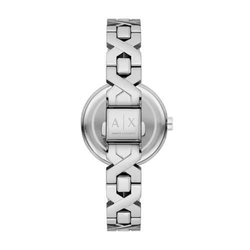 Image of Armani Exchange A|X Two-Hand Stainless Steel Watch for Women