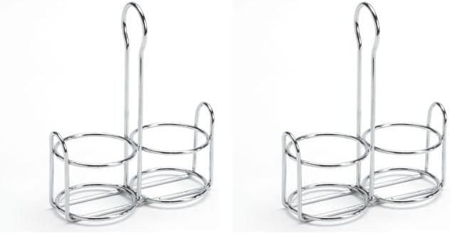 Miniatura 2 de American Metalcraft MCADDY Mini Jarra de Vidrio, de acero inoxidable, 5-12" H, 2-14" W, 4-12" L