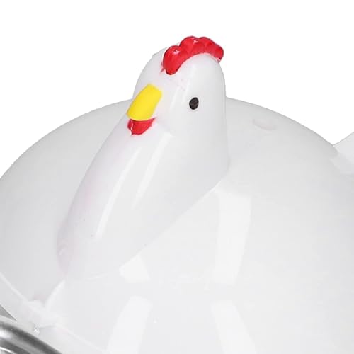 Egg Cooker, Microwave Hardboiled Egg Maker 4 Egg Egg Boiler Steamer Chicken Shape Egg Poacher Egg Poacher Egg Cooker Microwave