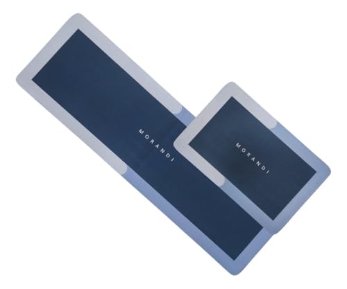 Kit 02 Tapetes Mágicos Antiderrapante Ultra Absorvente De Secagem Rápida Macio Emborrachado Para Pis