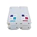 Refillable Ink Cartridge Compatible with HP10 82 HP500 Compatible with HP Designjet 500 800 500PS 800PS Plotter with Permanent Chip