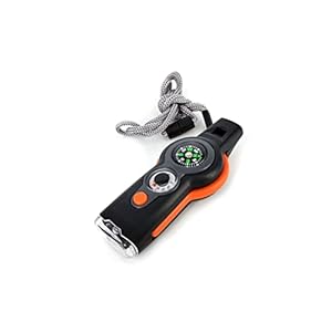 Emergency Whistle with Lanyard Safety Whistle Camping Hike Rescue Signal Survival Whistle