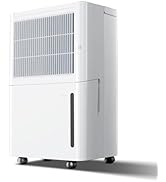 2,500 Sq.Ft Dehumidifier for Basement with Drain Hose, 30 Pint Dehumidifiers for Home with 3 Mode...