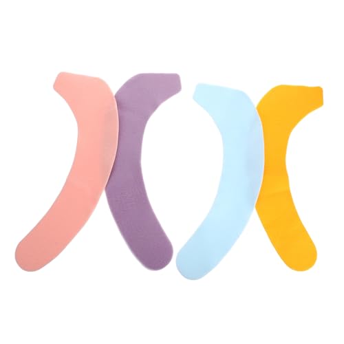 SHERCHPRY Warm Comfortable Toilet Seat Covers 4 Pack Waterproof Washable Soft Plush Easy Install for Bathroom