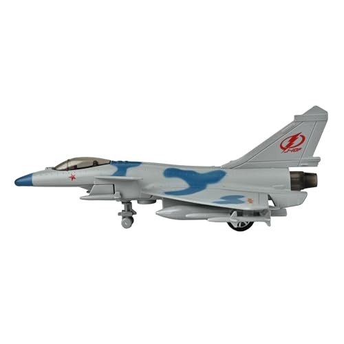 Image of Toys Uncle Diecast Aeroplane Scale Model, (1:400 Fighter Aeroplane with Light and Sound (Type 11))