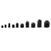 220Pcs Assorted Sizes Set Screw Kit, Hex Socket Head Grub Set Screw Cup Point Assortment Kit with Box