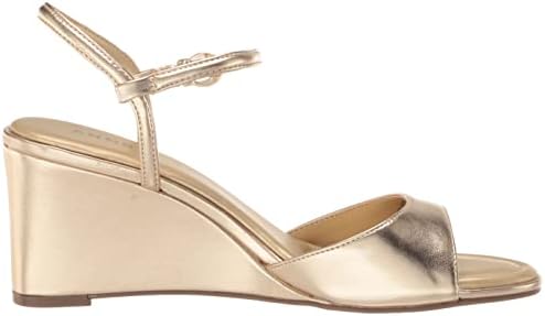 Anne Klein Women's Silas Wedge Sandal, Platinum, 8 | Image 5