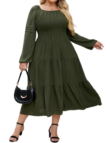 Hanna Nikole Maxi Dress Plus Size,Olive Green Dress for Women,Guest Wedding Dresses for Women 2025 Navy 16 Plus
