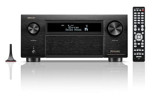 Image of Denon AVR-A10H 13.4-Ch 8K Home Theater Receiver (150Wx13), WiFi, HEOS, and Bluetooth Amplifier, Home Audio Receivers & Amplifiers