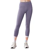 Genérico Leggins Deportivos Mujer, Pantalon Deporte Mujer Cintura Alta Elasticos Transpirable Ajustado Casual Yoga Pantalón Largos Clásicas Sin Costuras Ligero Secado Rápido Deportes Jogging Pantalon