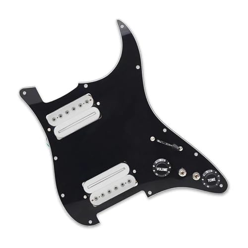 Pickguard guitare électrique 7.5K/15K polyvalent pour basculer d'un son clair à saturé