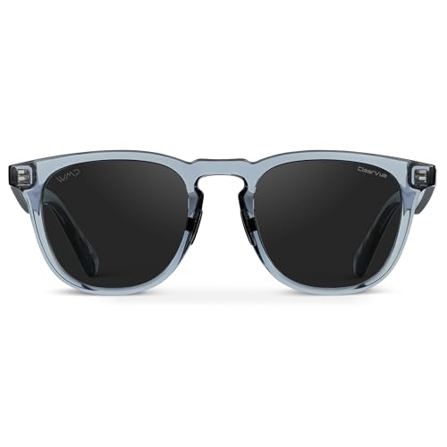 Image of WearMe Pro Wyndham Men's Polarized Sunglasses, Sports & Golf Design, UV400 | Shatter & Smudge-Resistant Lenses, Non-Slip Nose Pads, Head-Turning Style, Perfect for Sports, Includes Zipper Case & Pouch