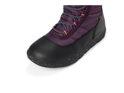 Bogs Skyline Snowcata (Toddler/Little Big Kid) Snow Boot, Plum, 13 US Unisex2