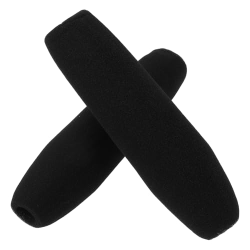 HEMOTON 2pezzi Copertura in Spugna Per Microfono Per Telecamera Antivento e Protezione Antirumore Per Interviste Video All Aperto Riduzion Vento Rumore