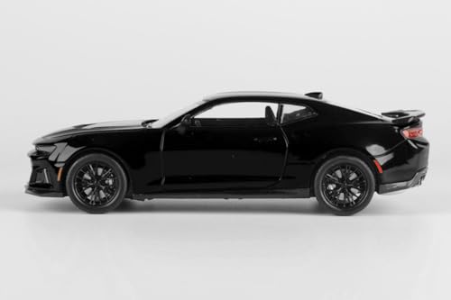 Image of Motormax Toy 2017 Chevy Camaro ZL1 Black Metallic 1 /24 Diecast Model Car by Motormax 79351 79351BK
