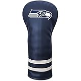 Team Golf NFL Seattle Seahawks Vintage Fairway Headcover (Color) - Printed Team Golf NFL Vintage Fairway Headcover (Printed), Fits All Fairway, Hybrid and Utility Clubs
