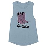 TeesAndTankYou Cowgirl G-Big Women's Muscle Tank Large...